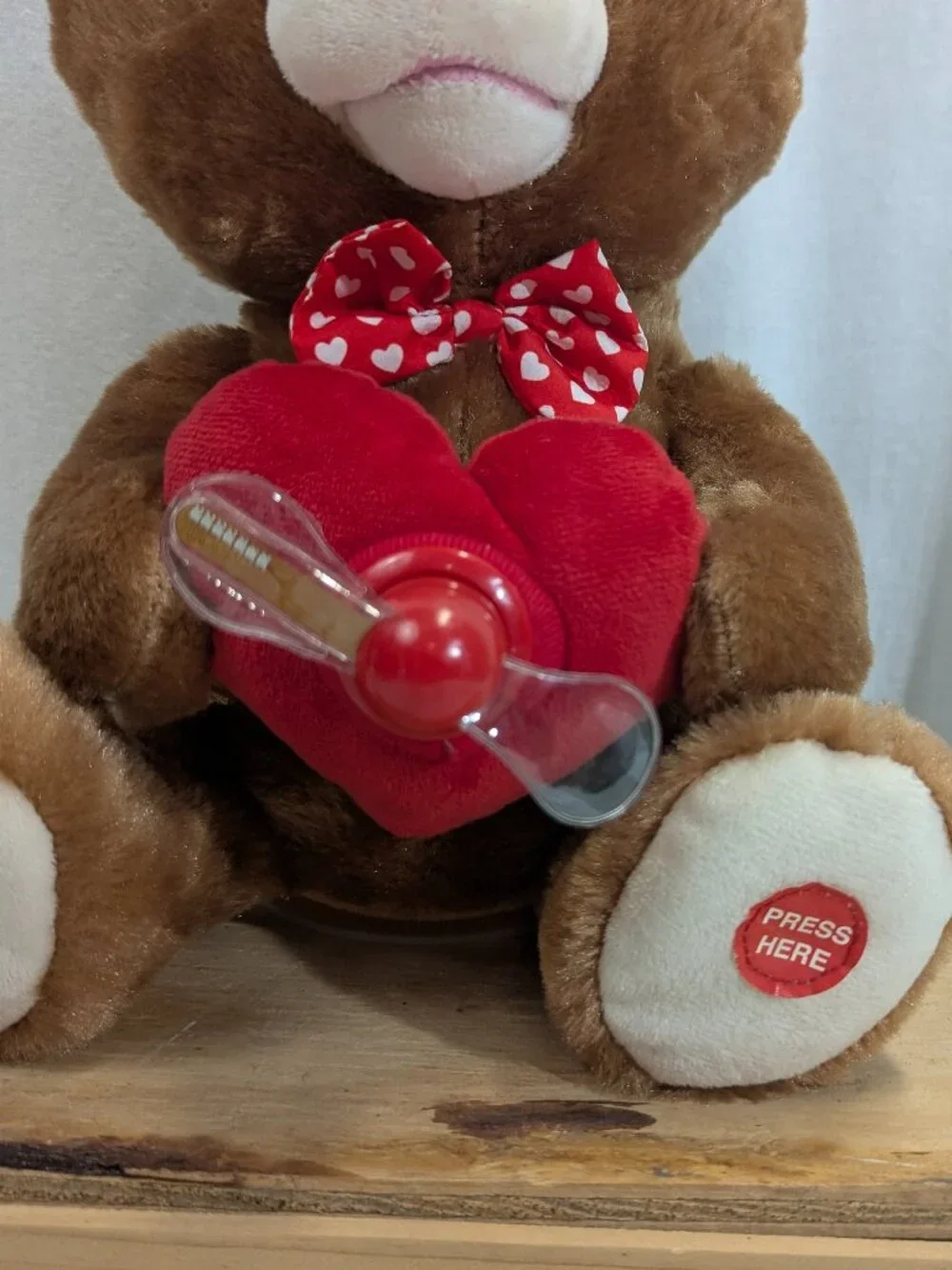 Light-Up Musical Valentine's Day Bear *Please Play Video